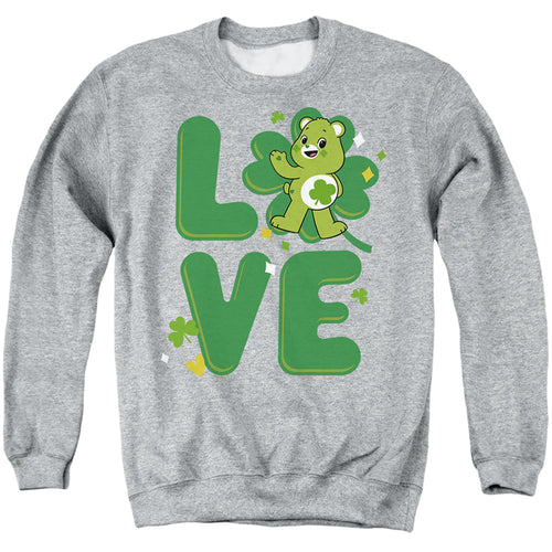 Care Bears Good Luck Bear Love St. Patrick'S Day Crewneck Sweatshirt