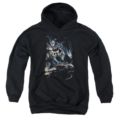 Batman Perched Youth Hoodie
