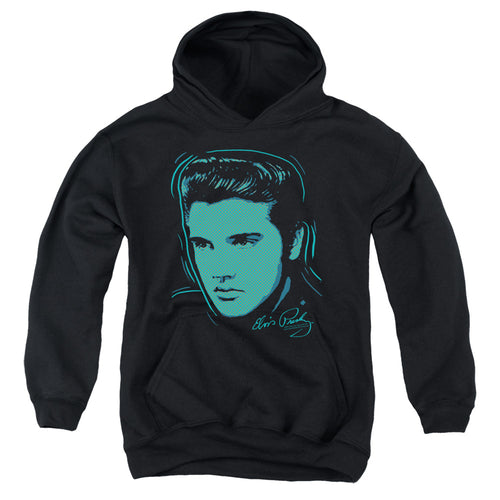 Elvis Presley Young Dots Youth Hoodie