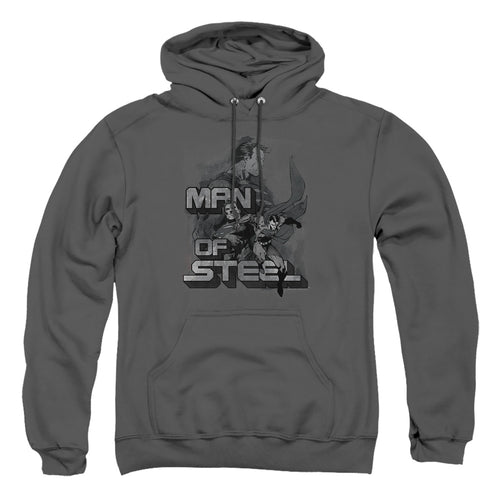 Superman Steel Poses Pullover Hoodie