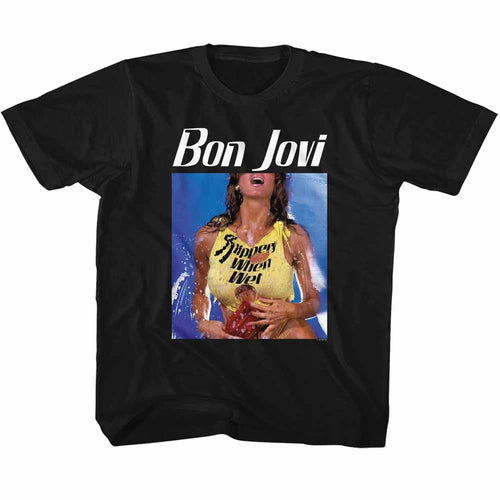 Bon Jovi Slippery When Wet Cover Youth/Toddler T-Shirt