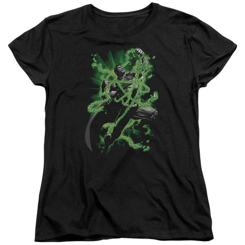 Superman Kryptonite Chains Womens T-Shirt