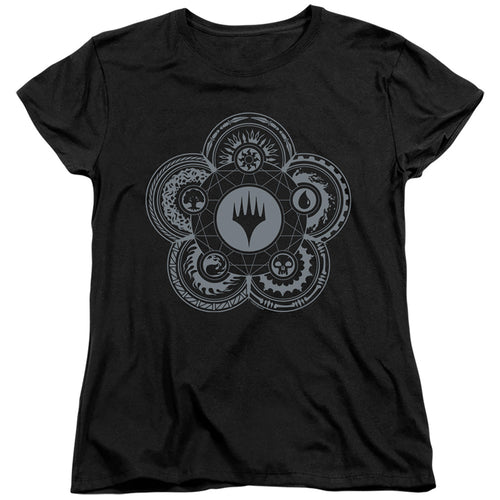 Magic the Gathering Icon Glyph Womens T-Shirt