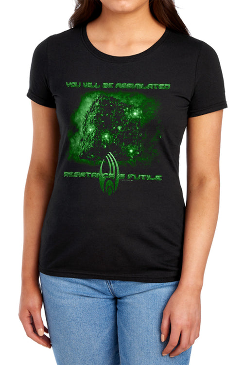 Star Trek You Will Be Assimilated Womens T-Shirt