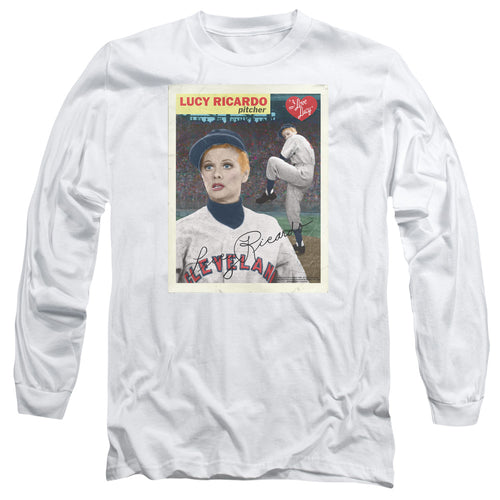I Love Lucy Trading Card Long Sleeve T-Shirt