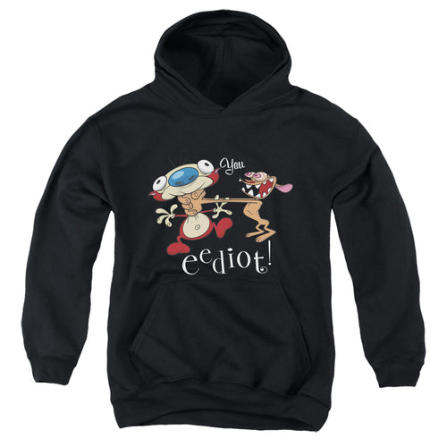 Ren and Stimpy You Eediot Youth Hoodie