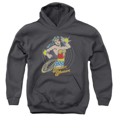 Wonder Woman Spinning Youth Hoodie