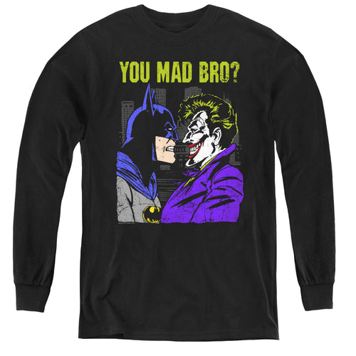 DC Comics Mad Bro Youth Long Sleeve T-Shirt