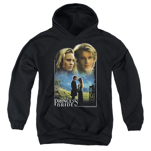 The Princess Bride Buttercup & Westley Black Youth Hoodie