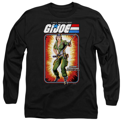 G.I. Joe Lady Jaye Card Long Sleeve T-Shirt