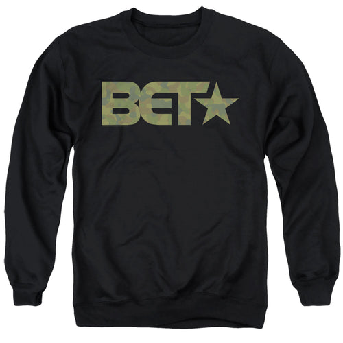 BET Camo Logo Crewneck Sweatshirt