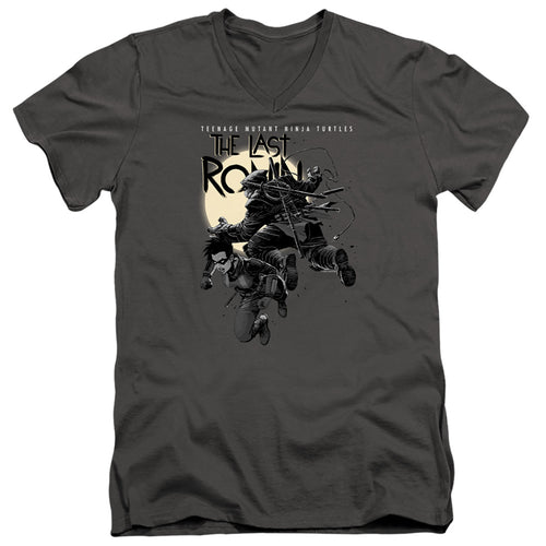 Teenage Mutant Ninja Turtles Casey Marie Jones Leaping V-Neck T-Shirt