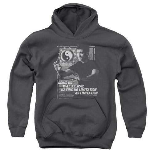 Bruce Lee No Way as a Way Youth Hoodie