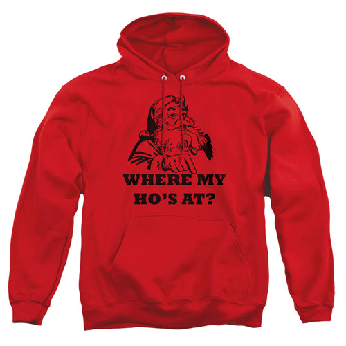 Christmas Where My Ho's At Pullover Hoodie