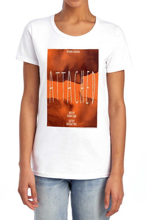 Star Trek Attached Womens T-Shirt