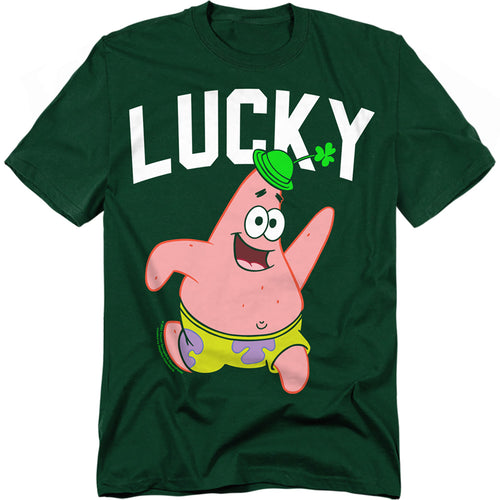 Spongebob Squarepants St. Patrick's Day Lucky Patrick T-Shirt