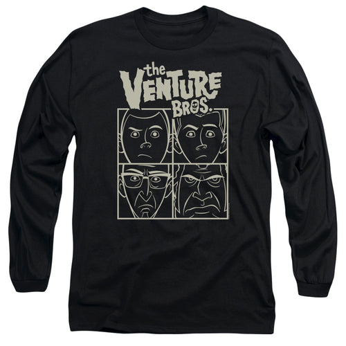 The Venture Bros. Four Faces Long Sleeve T-Shirt