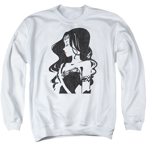 Justice League Profile Crewneck Sweatshirt
