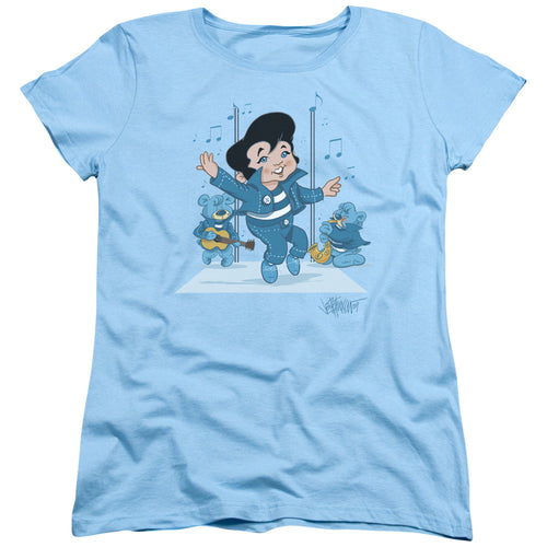 Elvis Presley Jailhouse Rocker Womens T-Shirt