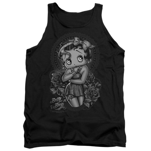 Betty Boop Fashion Roses Tank Top