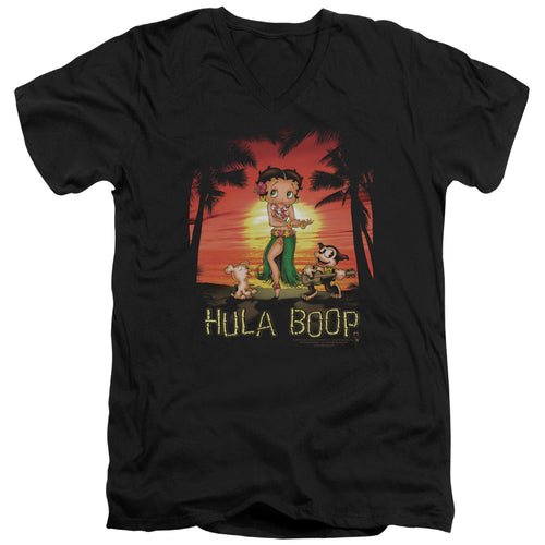 Betty Boop Hula Boop V-Neck T-Shirt