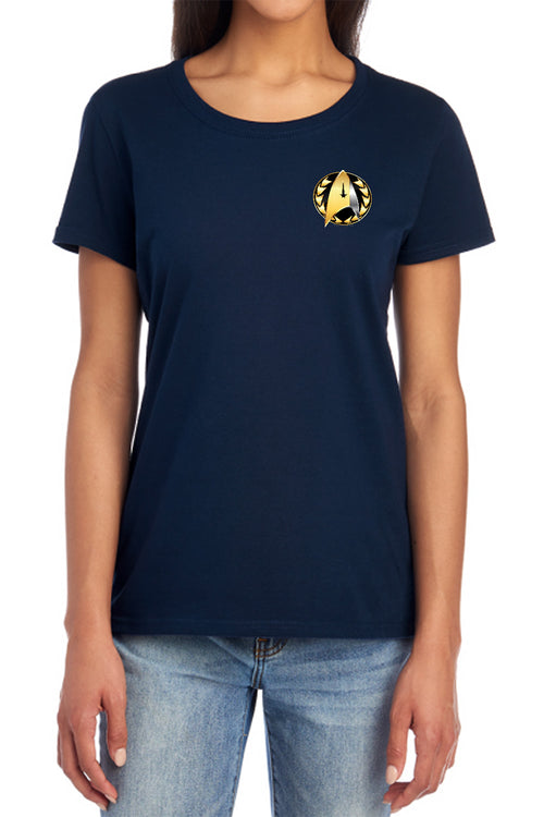 Star Trek Admiral Badge Womens T-Shirt