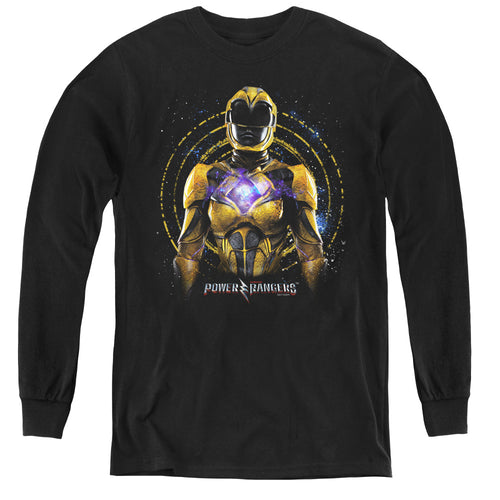 Mighty Morphin Power Rangers: The Movie Yellow Ranger Youth Long Sleeve T-Shirt