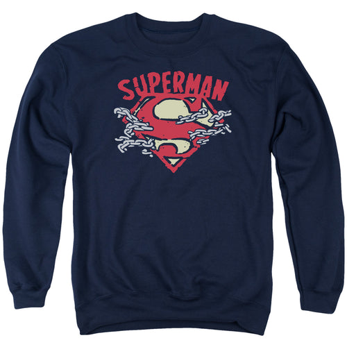 Superman Chain Breaking Crewneck Sweatshirt