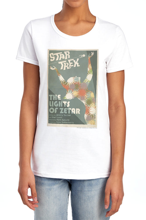 Star Trek Juan Ortiz The Lights of Zetar Womens T-Shirt