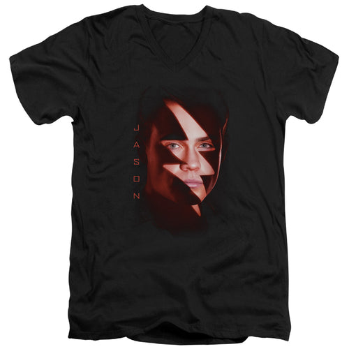Mighty Morphin Power Rangers: The Movie Jason Bolt V-Neck T-Shirt