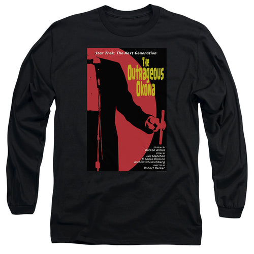 Star Trek The Outrageous Okona Black Long Sleeve T-Shirt