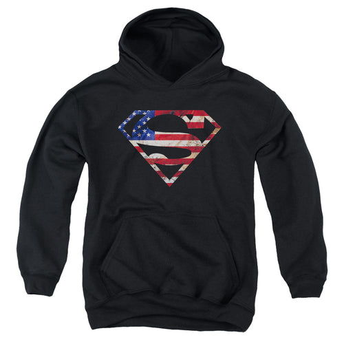 Superman Super Patriot Youth Hoodie