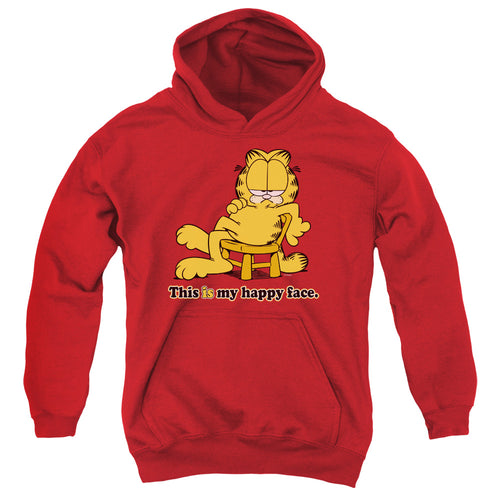 Garfield Happy Face Youth Hoodie