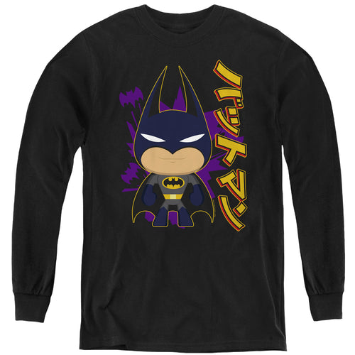 Batman Cute Kanji Youth Long Sleeve T-Shirt