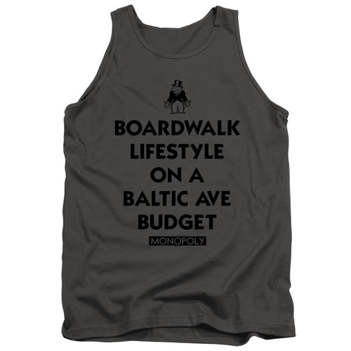 Monopoly Lifestyle vs Budget Tank Top