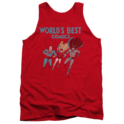 Justice League Worlds Best Tank Top
