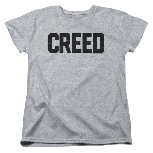 Creed Cracked Logo Womens T-Shirt