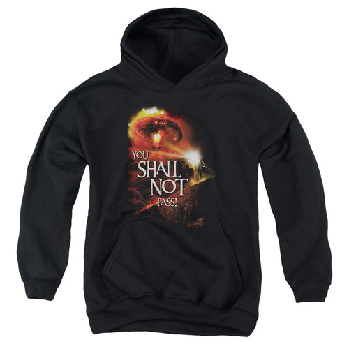 Lord of the Rings You Shall Not Pass Youth Hoodie