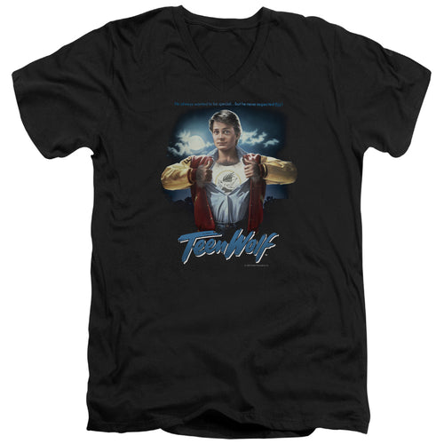 Teen Wolf Poster V-Neck T-Shirt