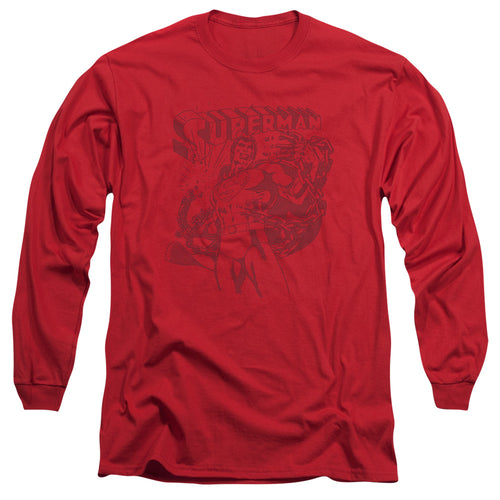 Superman Code Red Long Sleeve T-Shirt