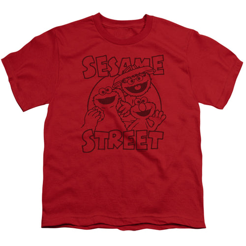 Sesame Street Group Crunch Youth/Toddler T-Shirt