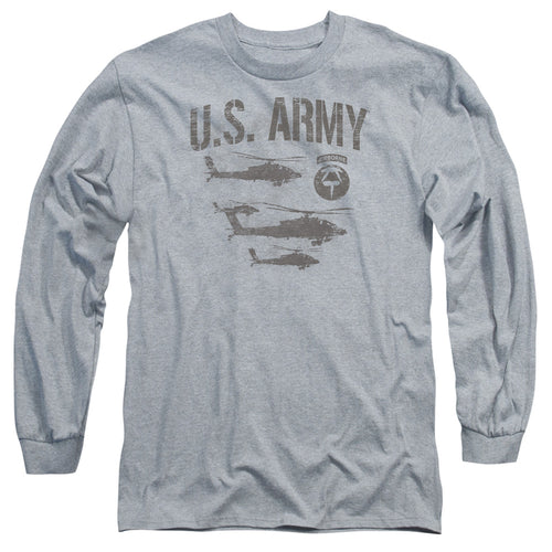 US Army Airborne Helicopters Long Sleeve T-Shirt