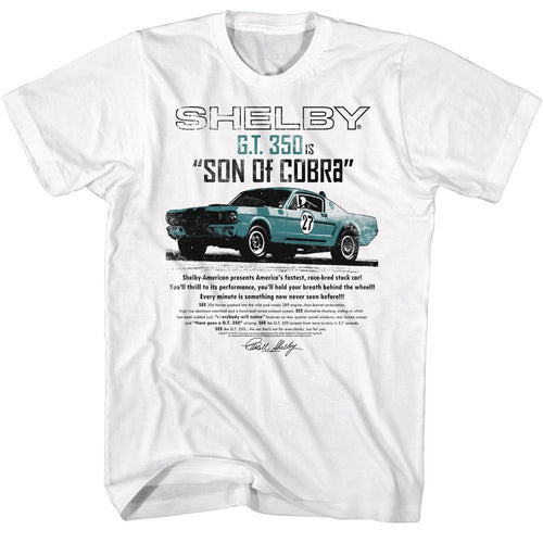 Son of Cobra Carroll Shelby t-shirt in white