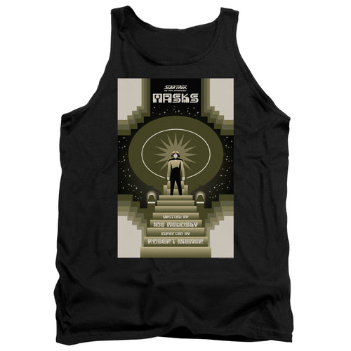 Star Trek Masks Black Tank Top