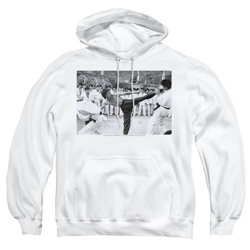 Bruce Lee Kick to the Head Pullover Hoodie