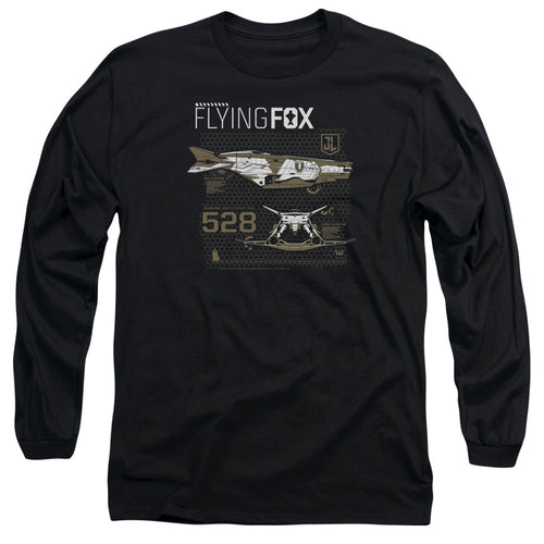 Justice League Flying Fox Long Sleeve T-Shirt