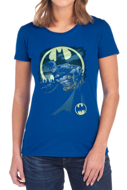 Batman Heed The Call Womens T-Shirt