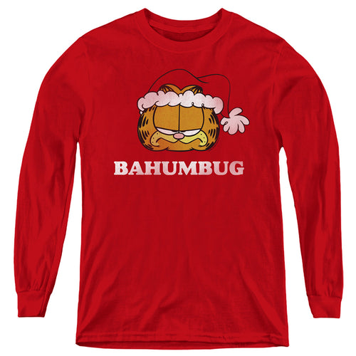 Garfield Bahumbug Youth Long Sleeve T-Shirt
