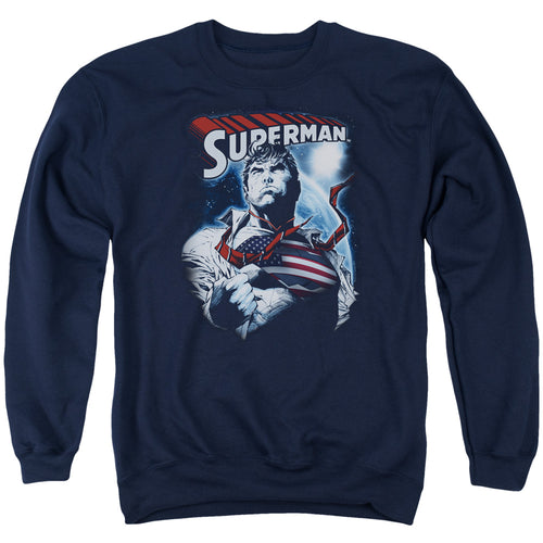 Superman Honor and Protect Crewneck Sweatshirt