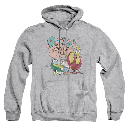 Rocko's Modern Life Logo Group Pullover Hoodie